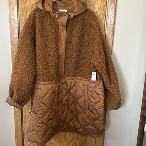 Old Navy Fleece anorak jacket size 3X